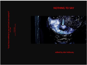 NOTHING TO SAY COVER